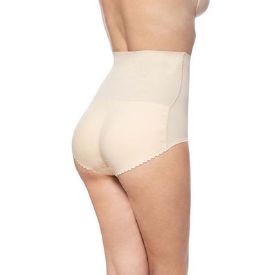 Bye Bra - Padded Panties High Waist L (Beige)