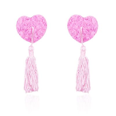 BDSM Flirting Toys Adult products Nipple Stick Bound Breast Sticker Tassels Rose Patch Heart-shaped Reused Pasted Toys Applique