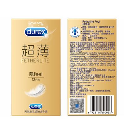 Genuine Durex Condoms for Men Ultra Thin Penis Cock Sleeve Natural Latex Lubricated Condom Adults  Intimate Sex Toys Products