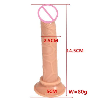 Dildo Anal Toys Realistic Dildo Soft Penis Suction Cup Dildo G Spot Clitoris Anal Butt Adults Sex Toys For Woman