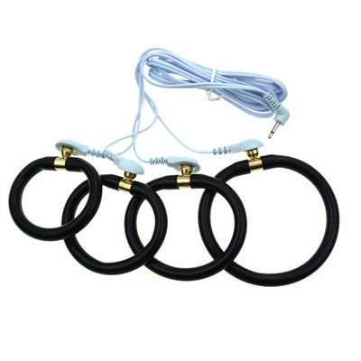 Male Electro Shock Penis Rings Accessory, Electrical Stimulation Penis Rings With Wires ,Time Delay Cock Ring Sex Toys For Man