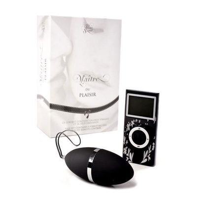 Plaisirs Secrets - Wireless Egg Vibrator (Black)