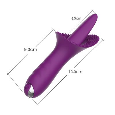 Tongue Vibrator for Women Massage nipp Silicone Sex Toys 10 Multi-speed Labia Clitoral Stimulation G spot Sex Product for Adult