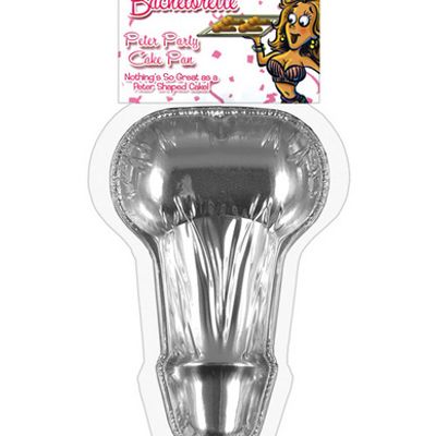 Bachelorette disposable peter party cake pan &#8211; small pack of 6