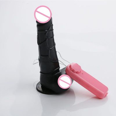 Female Huge Dildo Vibrator Realistic Cock Strong Suction Cup Sex Toy for Women