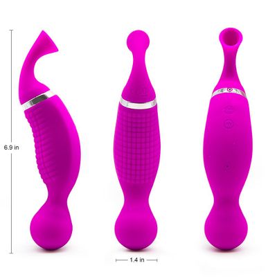 Female G-spot Sucking Vibrator Clitoris Stimulator Vagina Nipple Sucking Vibrating Tongue Licking Erotic Sex Toys For Women