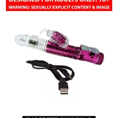 USB Chargeable Premium Quality Jack Rabbit Sexual Vibrating Sex Toy For Women