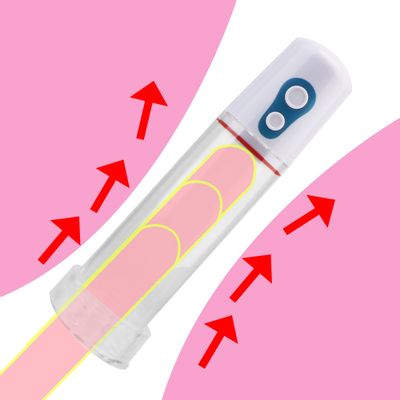 IKOKY Automatic Penis Enlargement Exercise Tools Electric Penis Extend Vacuum Train Pump Male Masturbator Sex Toys for Men