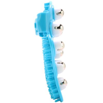 Neon Blue Massaging Roller Glove