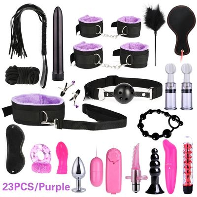 23pcs purple