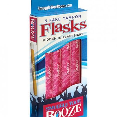 Smuggle Your Booze Tampon Box 5 Tubes &#038; 5 Wrappers