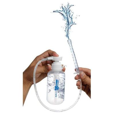 XR - Cleanstream Pump Action Enema Bottle with Nozzle (Clear)