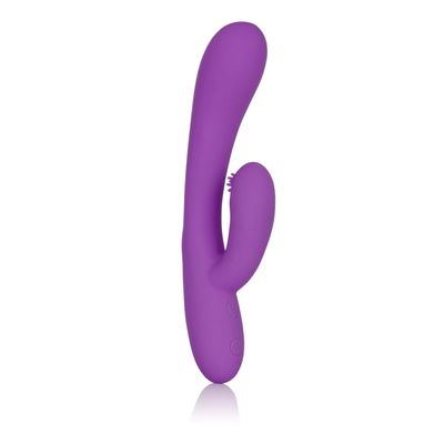 California Exotics - Embrace Rechargeable Massaging G-Tickler Rabbit Vibrator (Purple)