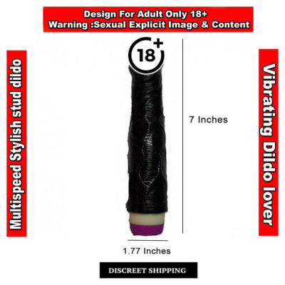 Purepassion African Dildo Vibrating For Women 9Inch