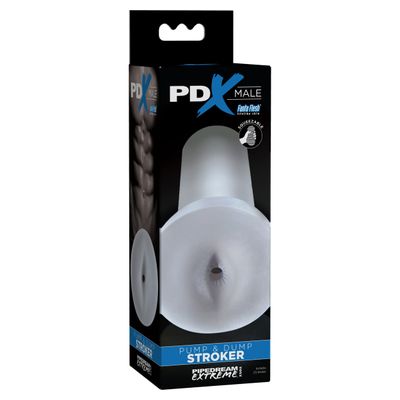 Pipedream - PDX Male PDX Male Pump and Dump Stroker (Clear)