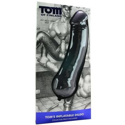 Tom's Inflatable Premium Silicone Dildo