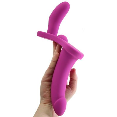 U Strap Double Take Vibrating Dildo & Harness