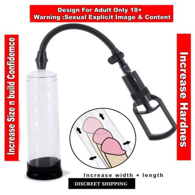 JXX1HG Penis Exercise Trainer Vacuum Pump Portable Penisgrowth Effective Manual Massage Tool Enlargement Extension Pump Secret Packing Novelty