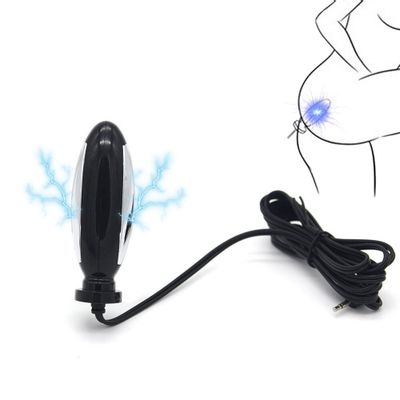 Wireless Remote Host Electric Shock Masturbation vaginal Anus Plug Penis Electric Ring Male Prostate Massager Sex Toy For Couple