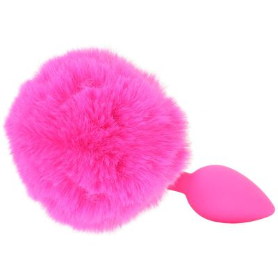 Bunny Tail Beginner Silicone Butt Plug