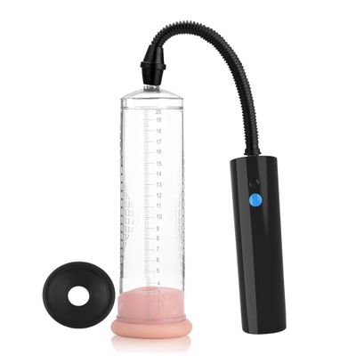 Penis Pump Electric Penis Vacuum Pump For  Men Dick Erection Enhancer Extender Enlargement Device Adult Masturbator   Sex Toy