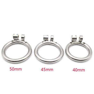 DIY Lock Ring Male Chastity Cock Cage Accessories Lock Penis Ring for Chastity Devices