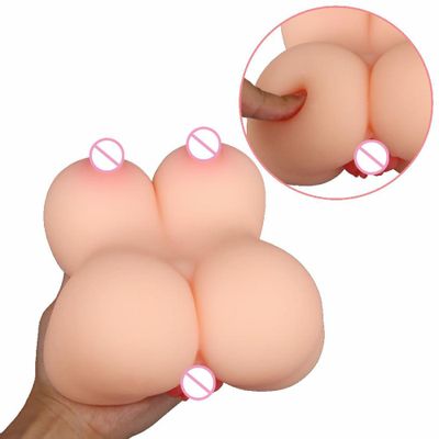 Sex Shop lifelike Vagina  breasts Pussy Sex Toys For Men Adult Toys Feel Skin Male Masturbation Cup Sex Products for Masturbator