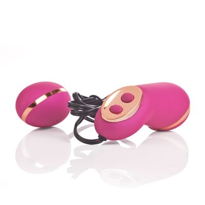 California Exotics - Classic Entice Ella Wired Remote Egg Vibrator (Pink)