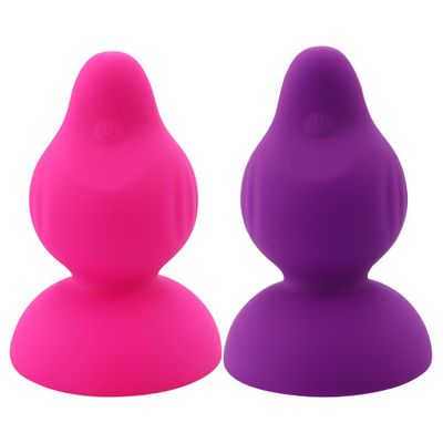 Nipple Sucking Vibrator Oral Tongue Blowing Suction Clitoris Stimulator Sex Toy for Woman Female Masturbator Erotic Product