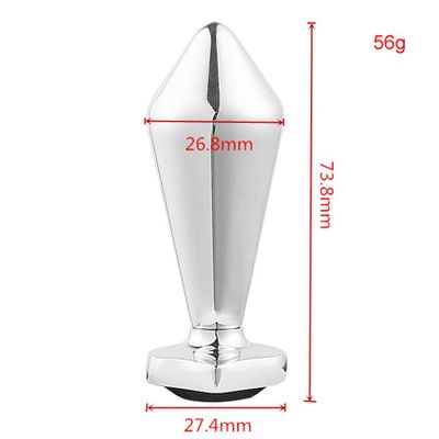 Aluminum Alloy Butt Plug Adult Sex Toy Playing Card Design Anal Plug Sex Toys for Men Anal Beads Butt Plug for Woman Men Gay