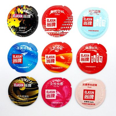 Elasun Condoms Plus Size Penis Different Varieties Large Spikes Fire Ice Condom Full Oil Smooth Lubricated Condom Hot Sale