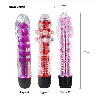 G-spot Vibrator Jelly Dildo Penis Vibrator Clitoris Stimulator Massager Sex Toy For Women Female Masturbator Multi-speed vibrate