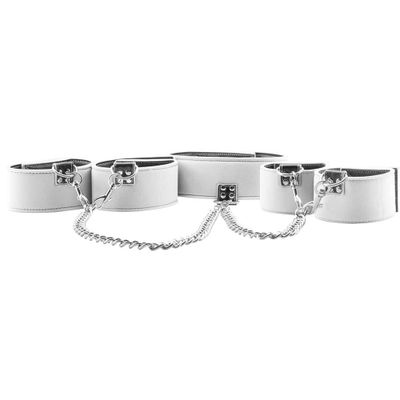 Ouch! Reversible Collar with Wrist and Ankle Cuffs