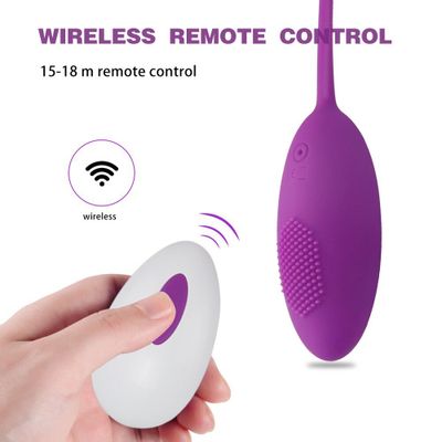 VETIRY Silicone Vibrator Kegel Ball Smart Ball Sex Toy for Women Vagina Tighten Exercise Vaginal Geisha Ball Remote Control