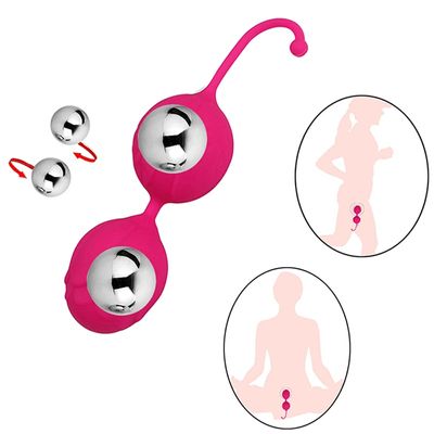 Silicone Vaginal Tightening Ball Female Kegel Balls Pelvic Floor Exerciser Ben Wa Geisha Muscle Shrink Adult Sex Toys for Women