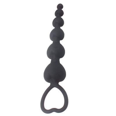 Silicone Anal Plug Beads Long Orgasm Vagina Clit Pull Ring Ball Butt Toys Adults Women Stimulator Sex Accessories