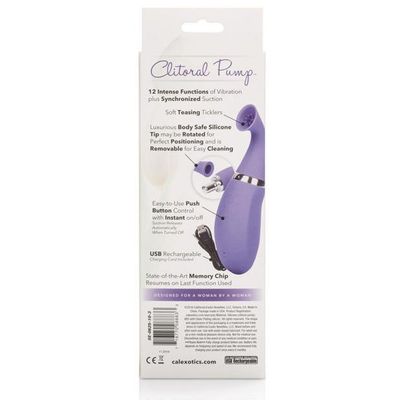 California Exotics - Rechargeable Clitoral Pump (Purple)