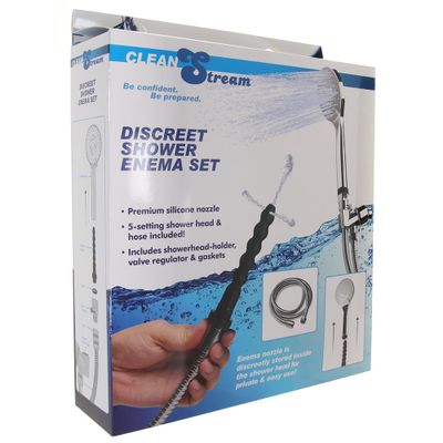 Clean Stream Discreet Shower Enema Set