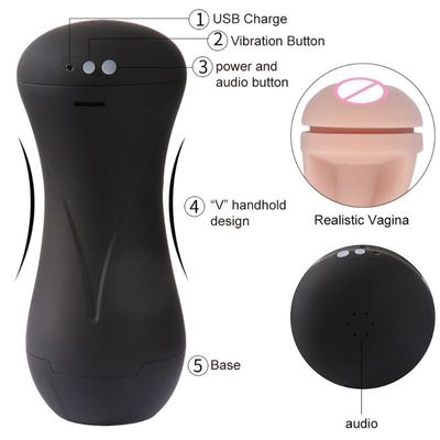 Pocket Pussy Realistic Vagina Anal Male Masturbator Silicone Real Pussy Erotic Oral Adult Sex Toys For Men Masturbatings Machine