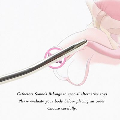 Metal Catheter Urethral Dilators Stimulator Erotic Adult Games Penis Plug Sounding Catheter Man Gay Bdsm Bondage Sex Toy Product
