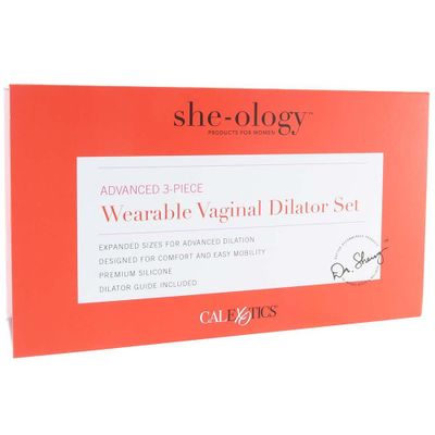 She-Ology 3 Piece Advanced Wearable Vaginal Dilator Set