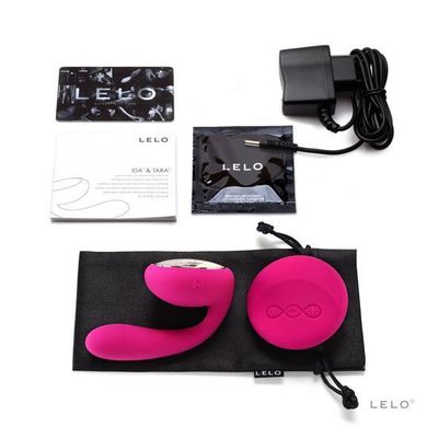 LELO - Ida Remote Control Couple's Vibrator (Cerise)