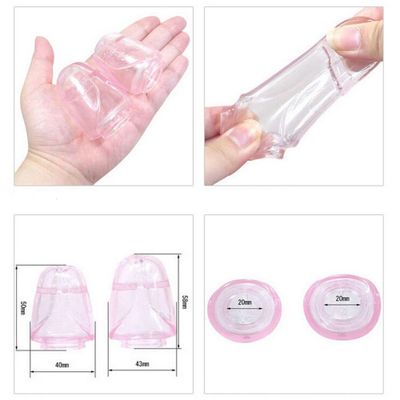 2pcs Penis Cover Male Delay Locking Glans Silicone Penis Sleeve Sex Enhancer Cover
