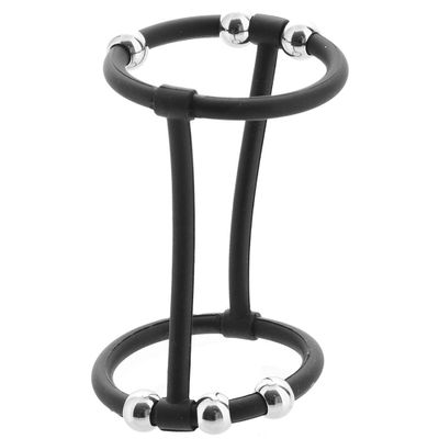 Steel Beaded Dual Silicone Enhancer Cage