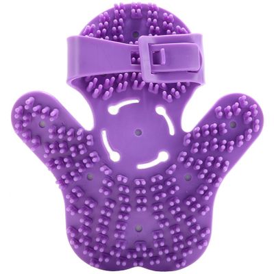 Neon Purple Massaging Roller Glove