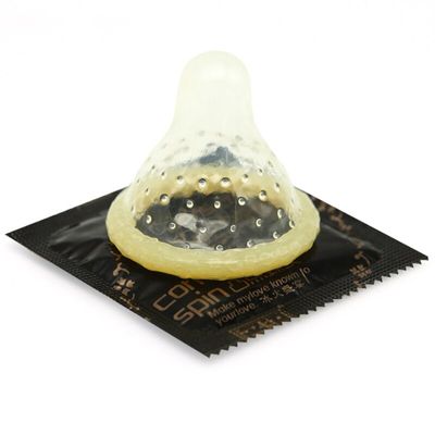 【10PCS/Box Condoms】100% Natural Latex  lubricated Condoms  Ultra Fine Ribbed Dotted Condoms Ice Hot And Hot Love Condoms