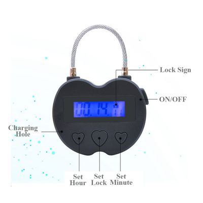 EXVOID Electronic Lock Handcuff Collar Timer SM Bondage Restraint Sex Toy for Couples Flirting Erotic Adult Products Sex Shop