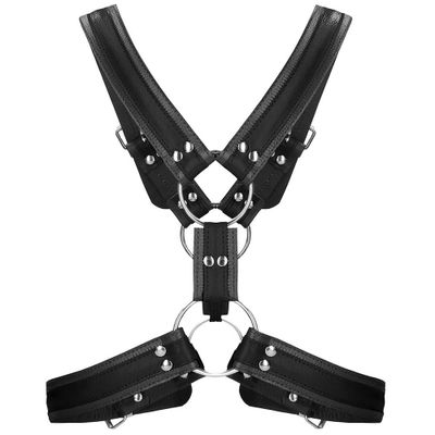 Ouch! Scottish Bonded Leather Harness - L/XL