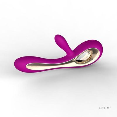 LELO - Soraya Rabbit Vibrator (Deep Rose)