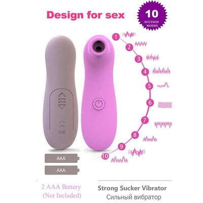 10 Model Strong Power Sucker Vibrator Nipple Sucking Oral Clitoris  Breast Stimulate Vibrator  Massager Sex Toys For Women